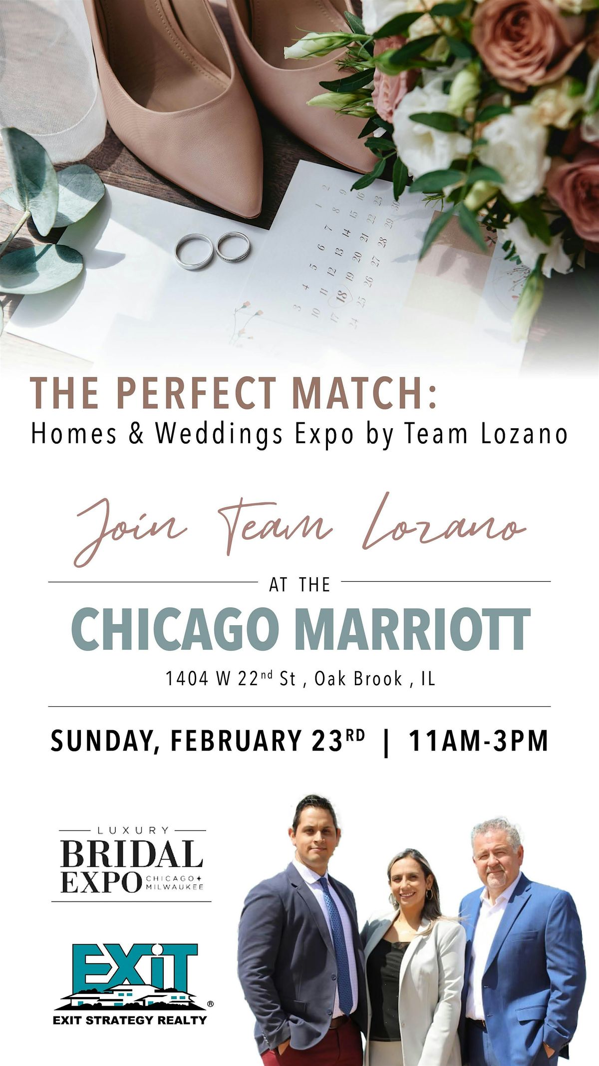 The perfect match : Homes & Weddings Expo by Team Lozano.