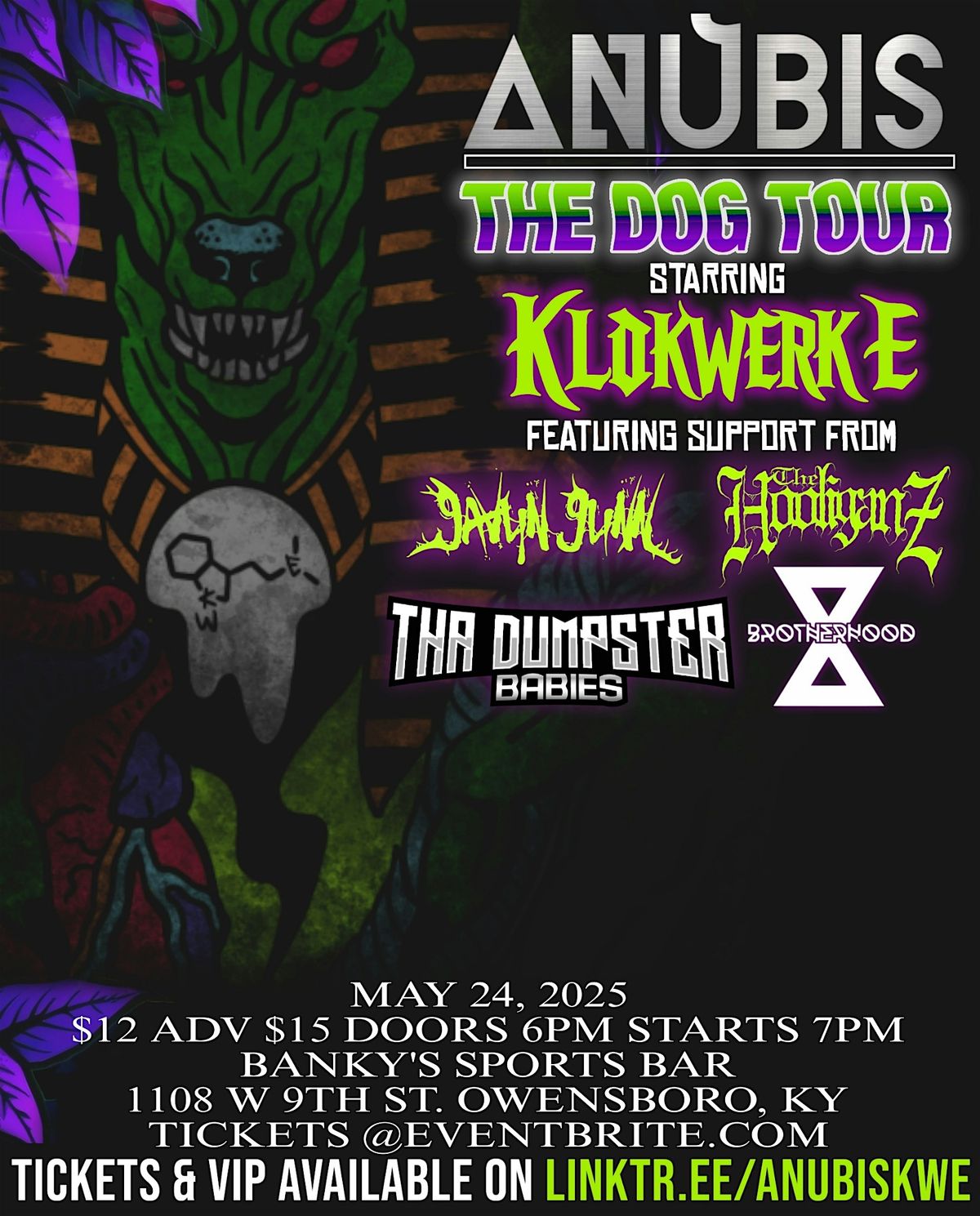 Klokwerk E - The Dog Tour Live @ Banky's Sports Bar