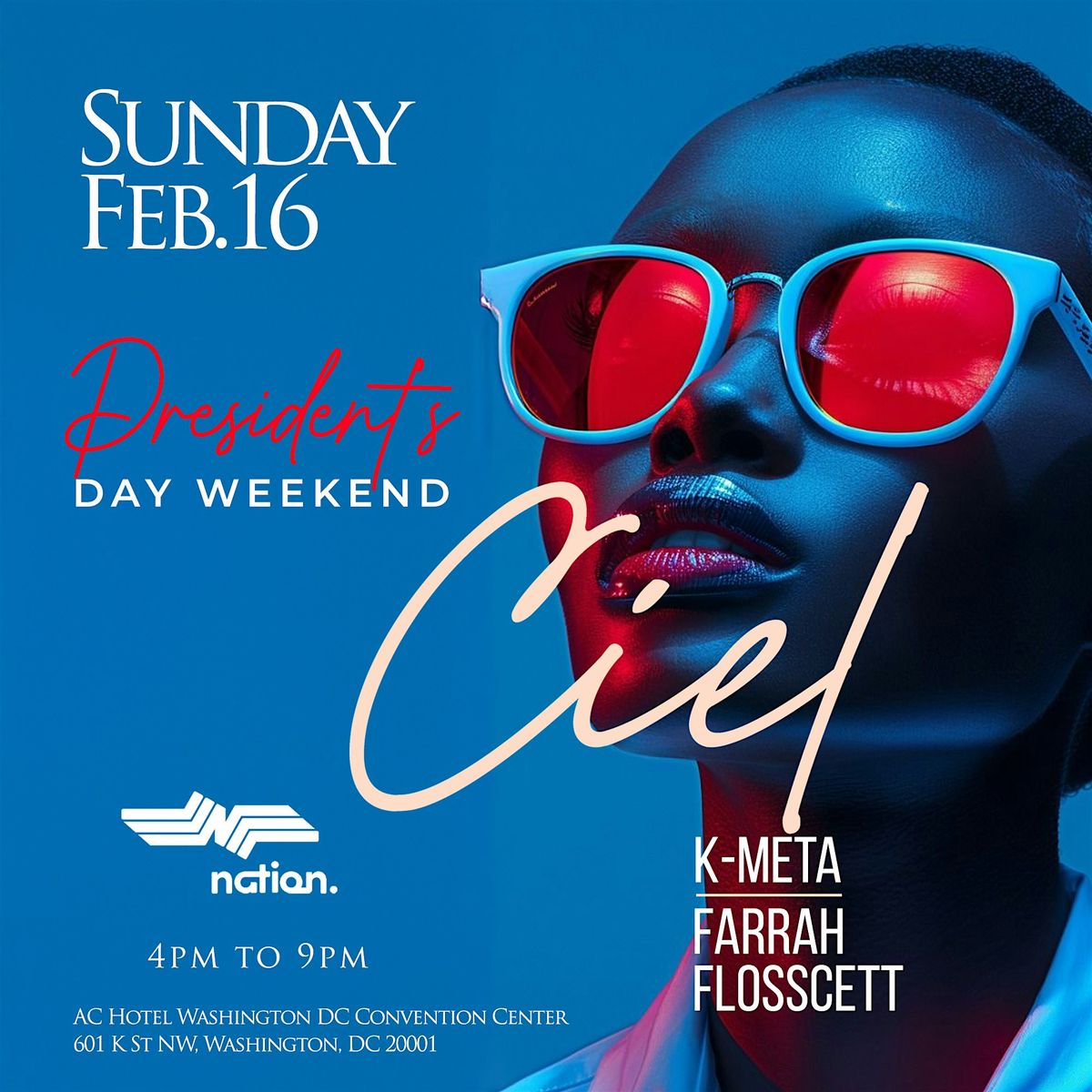 CIEL ROOFTOP || PRESIDENTS DAY WKND 2.16