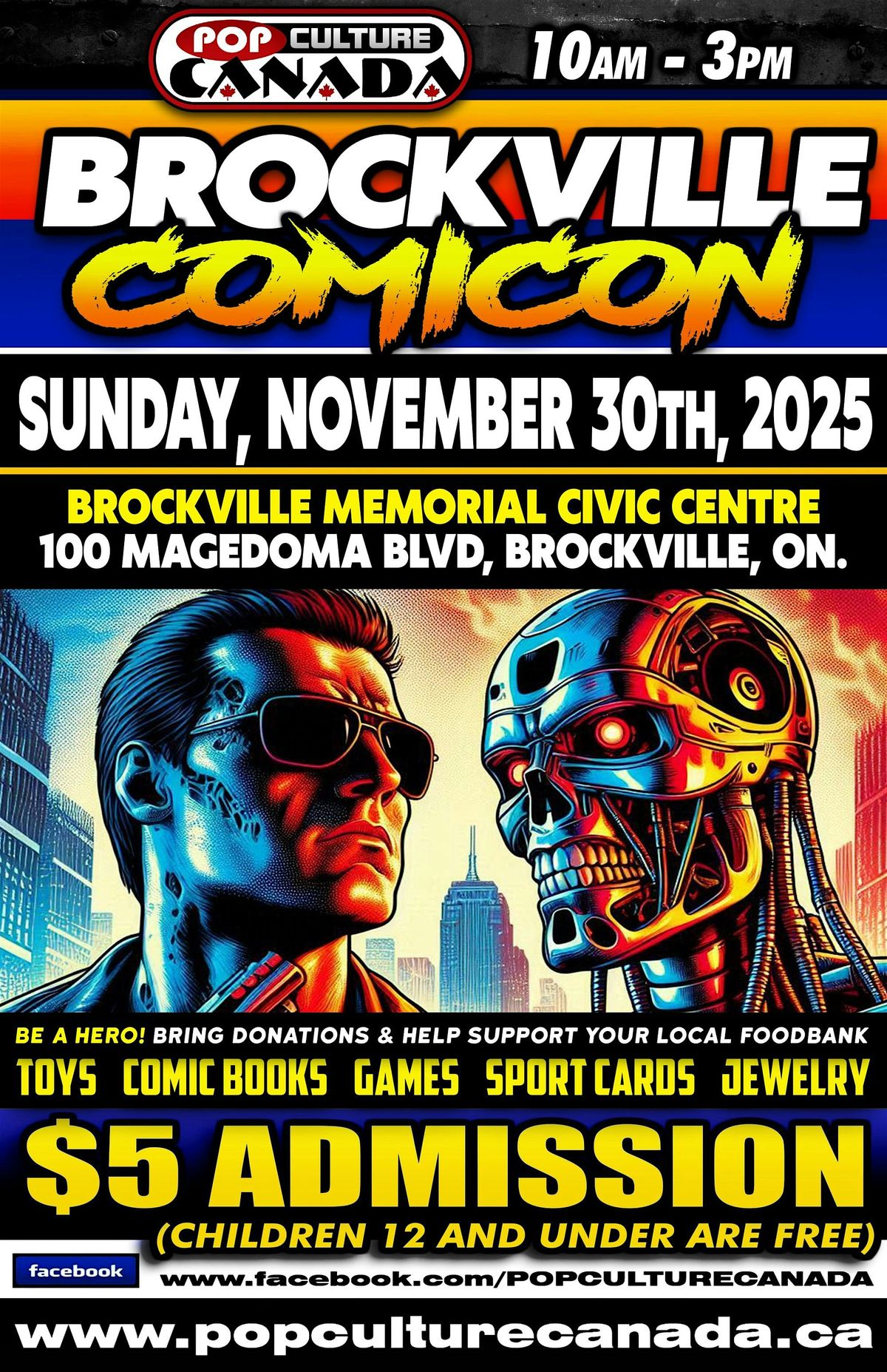 Brockville ComiCon : November 30th 2025  :  Comic Con