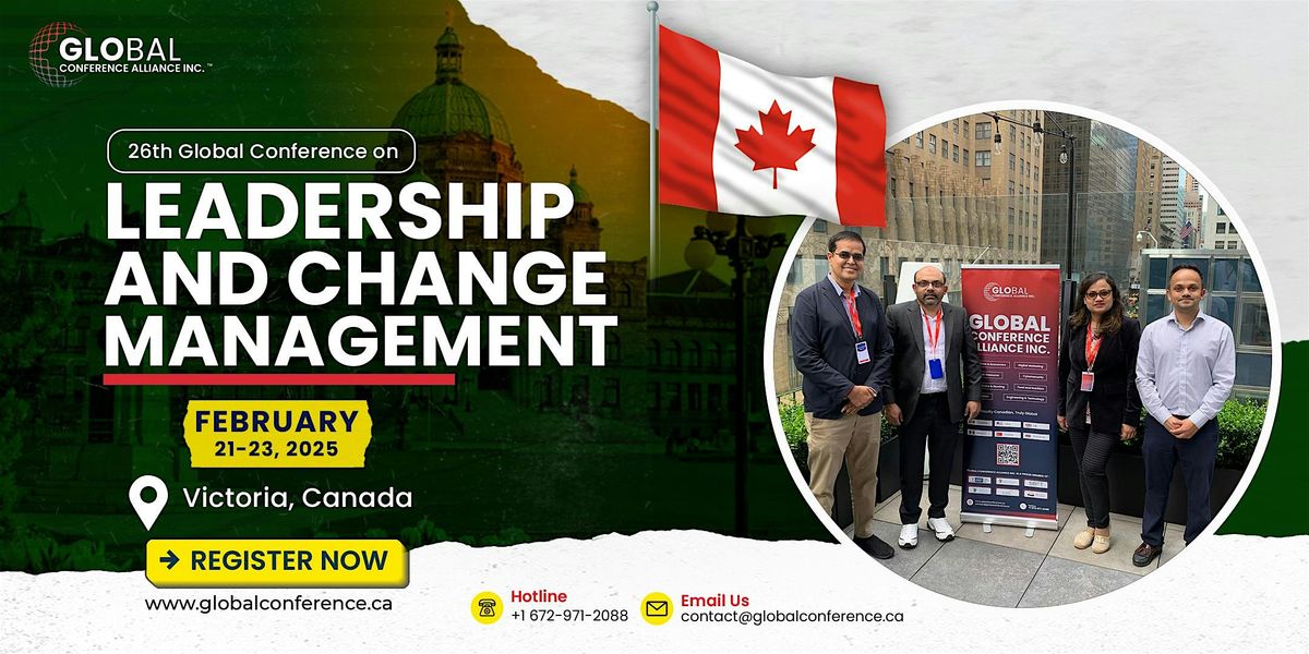 26th Global Conference on Leadership and Change Management (GCLCM)