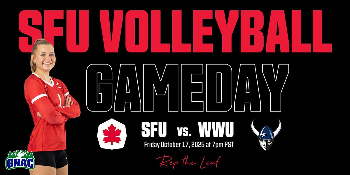 SFU Volleyball vs. Western Washington University