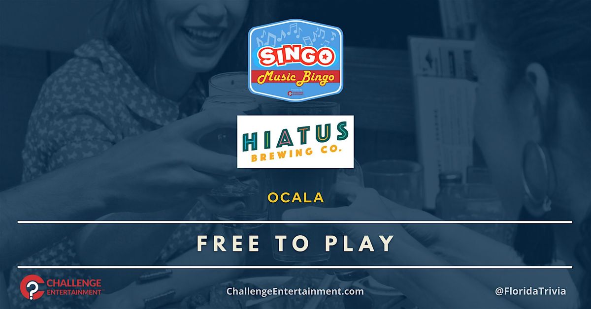 SINGO Music Bingo Nights at Hiatus Brewing Co. - Ocala