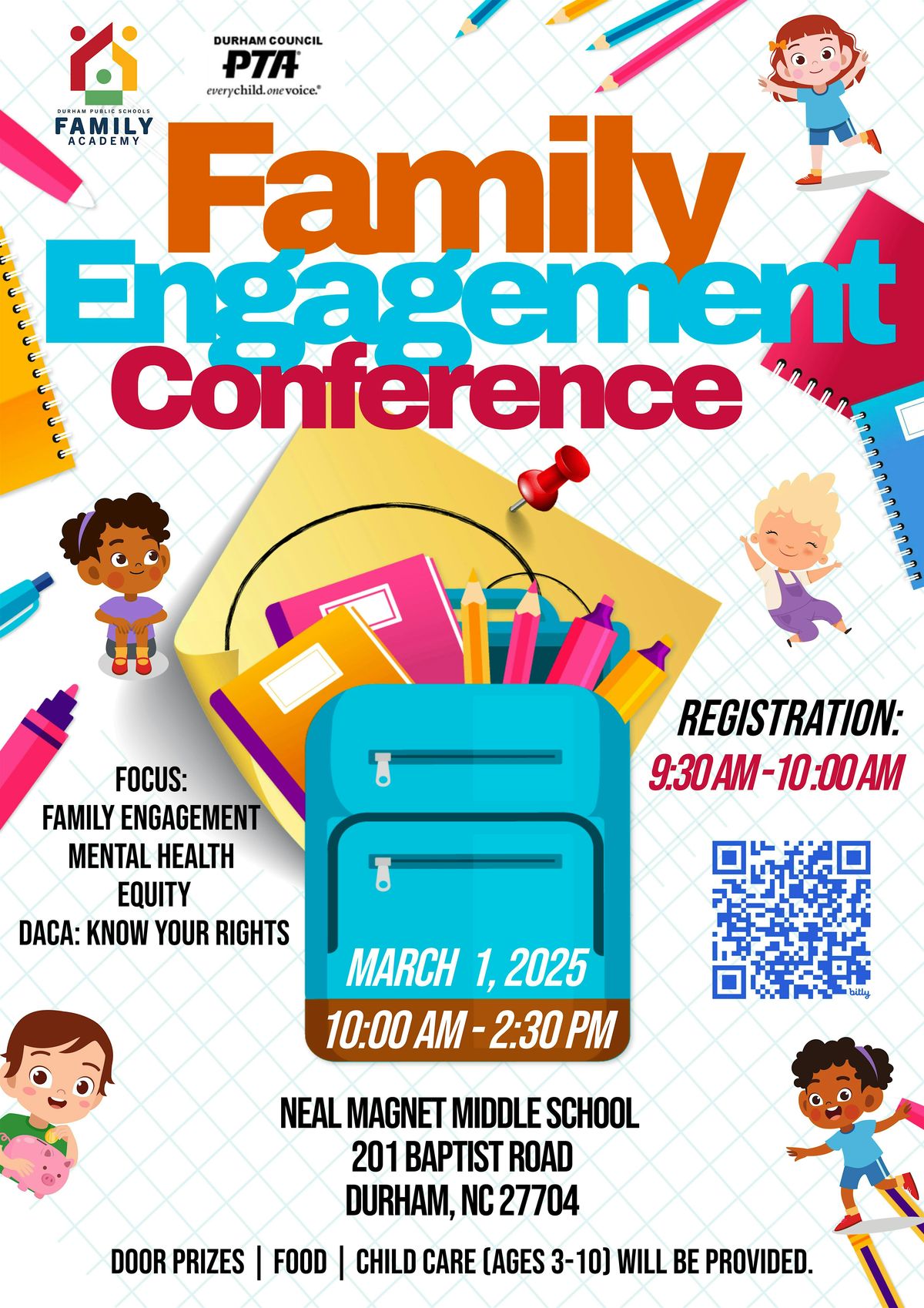 Durham Council of PTAs Family Engagement Conference