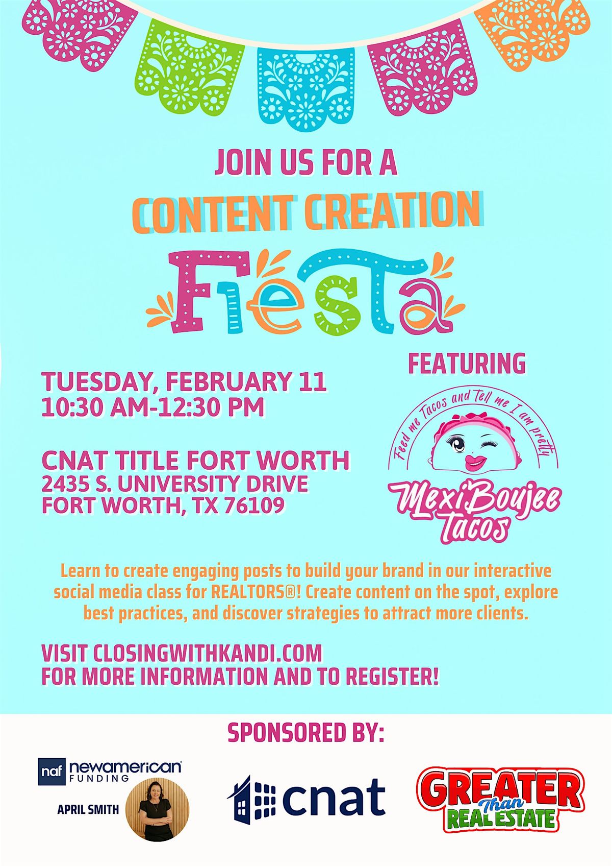 REALTORS\u00ae Content Creation Fiesta