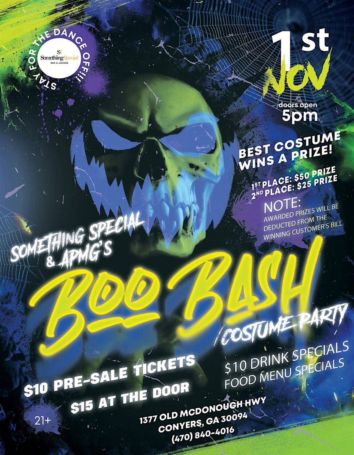 APMG BOO BASH