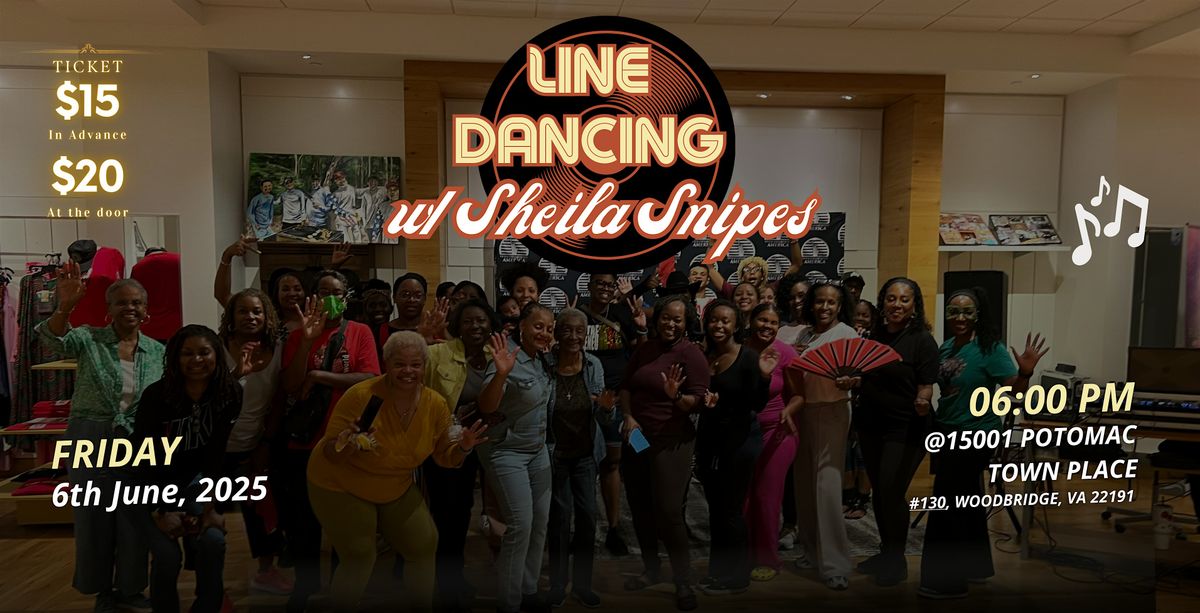 Line Dance with Sheila Snipes.