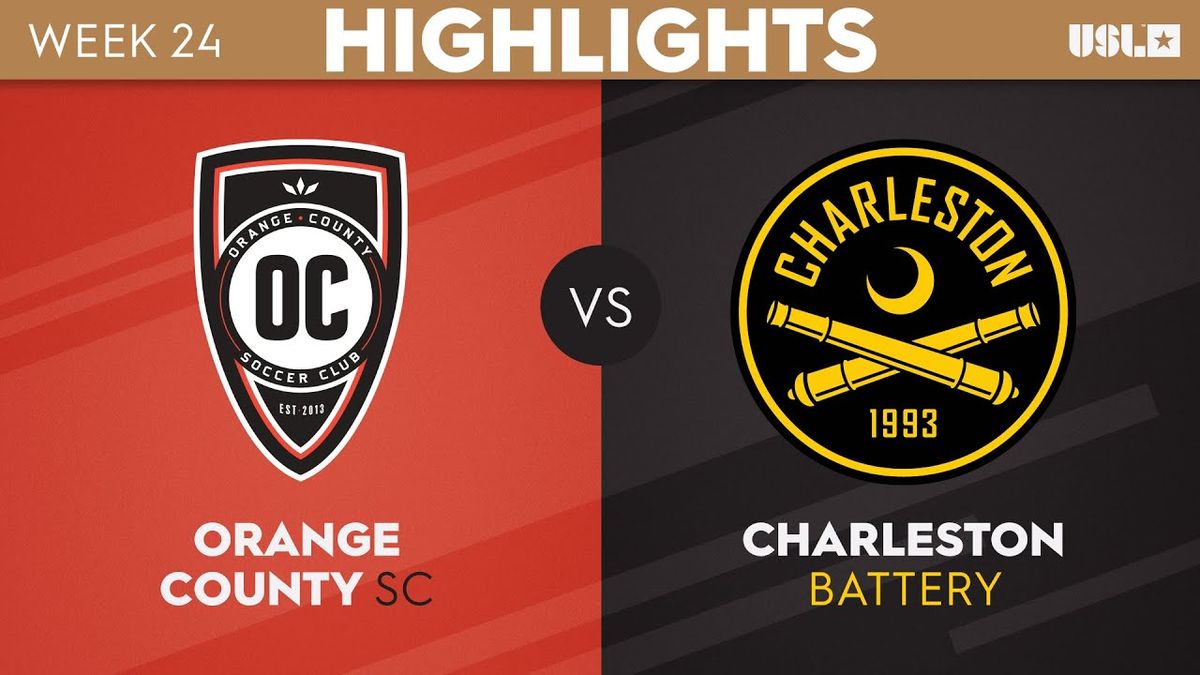 Orange County SC vs. Charleston Battery