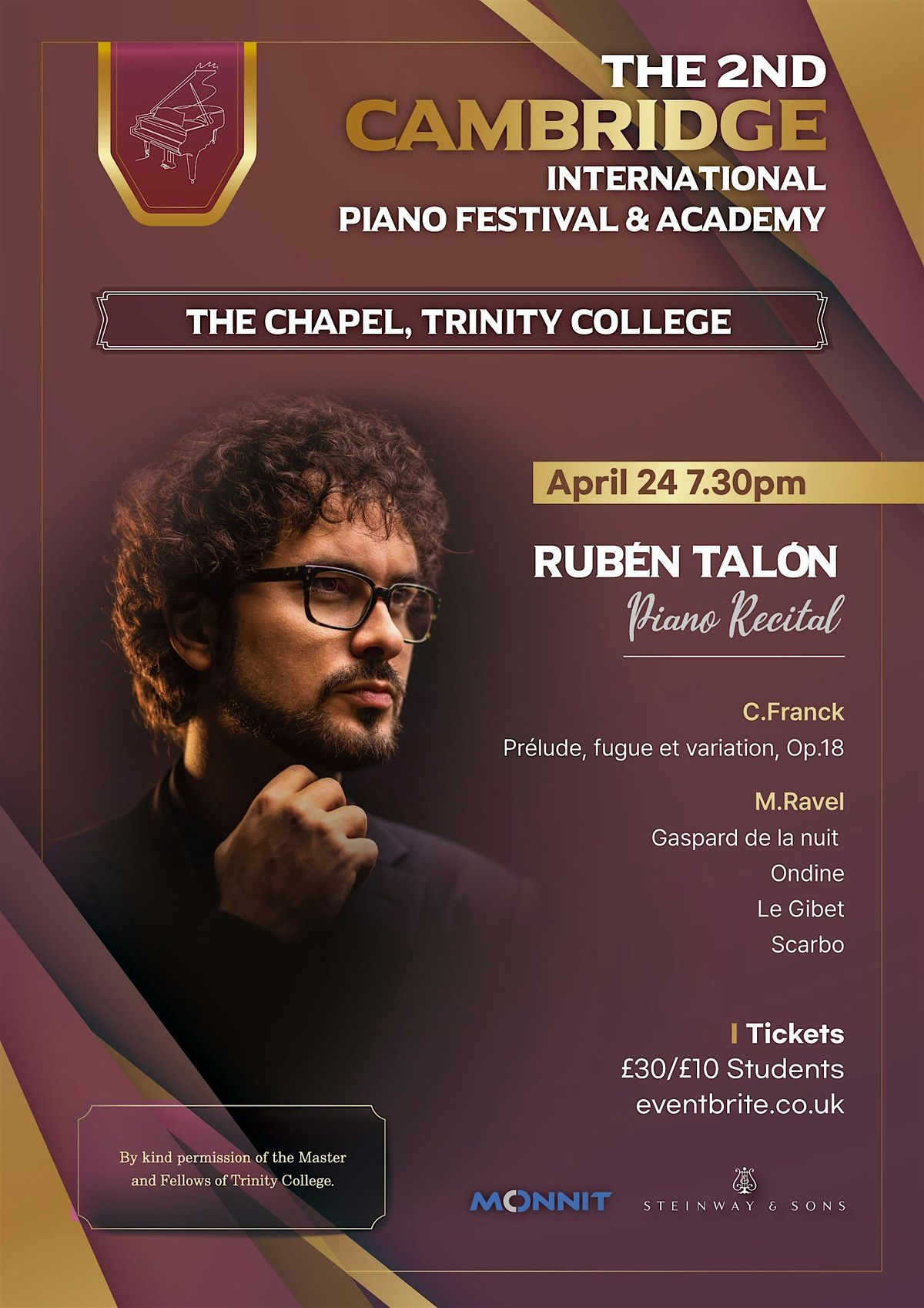 Ruben Talon Piano Recital