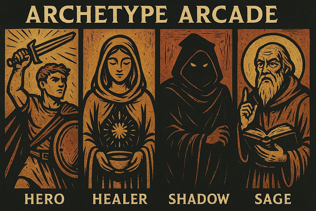 Archetype Arcade: Hero, Healer, Shadow, and Sage