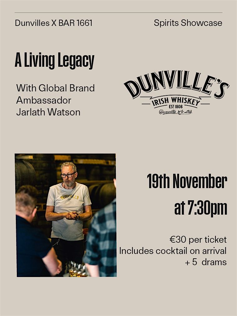 Dunvilles Whiskey Tasting