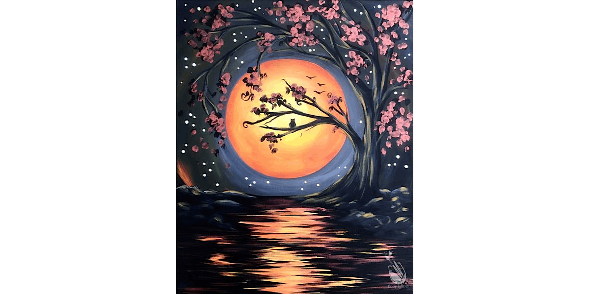 Harvest River Glow - Paint and Sip in Houston | Classpop!\u2122