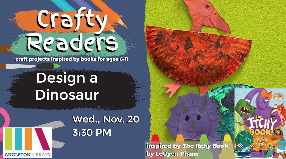 Crafty Readers - Design a Dinosaur