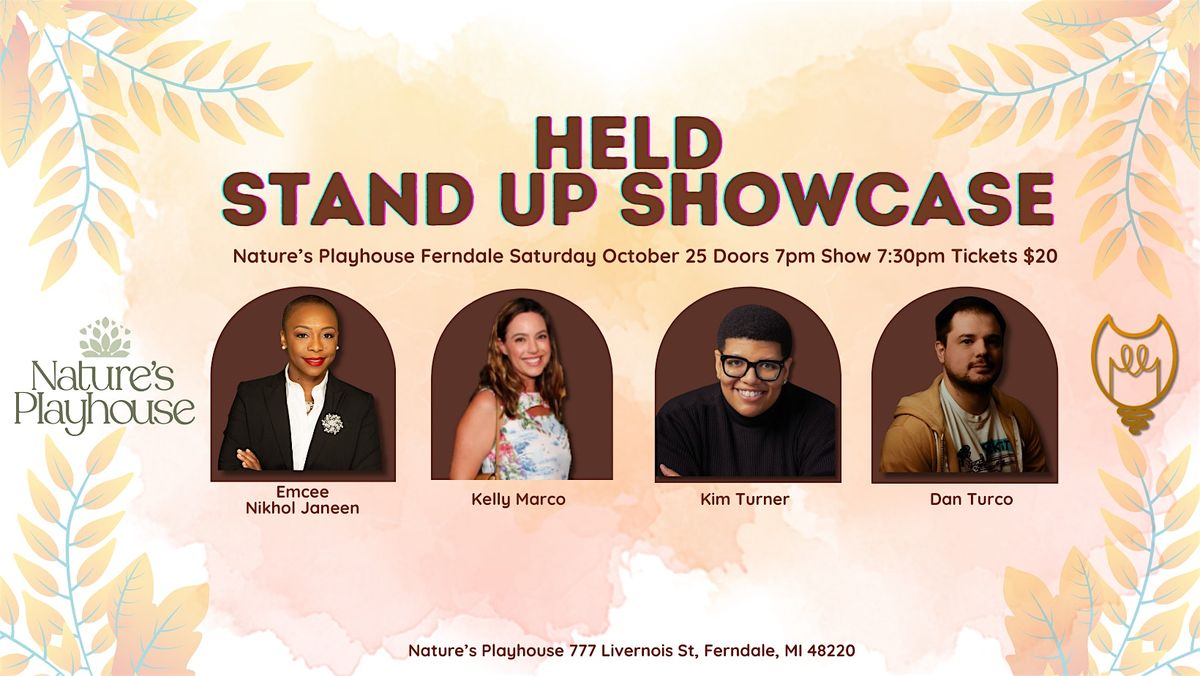 Held Stand-Up Showcase