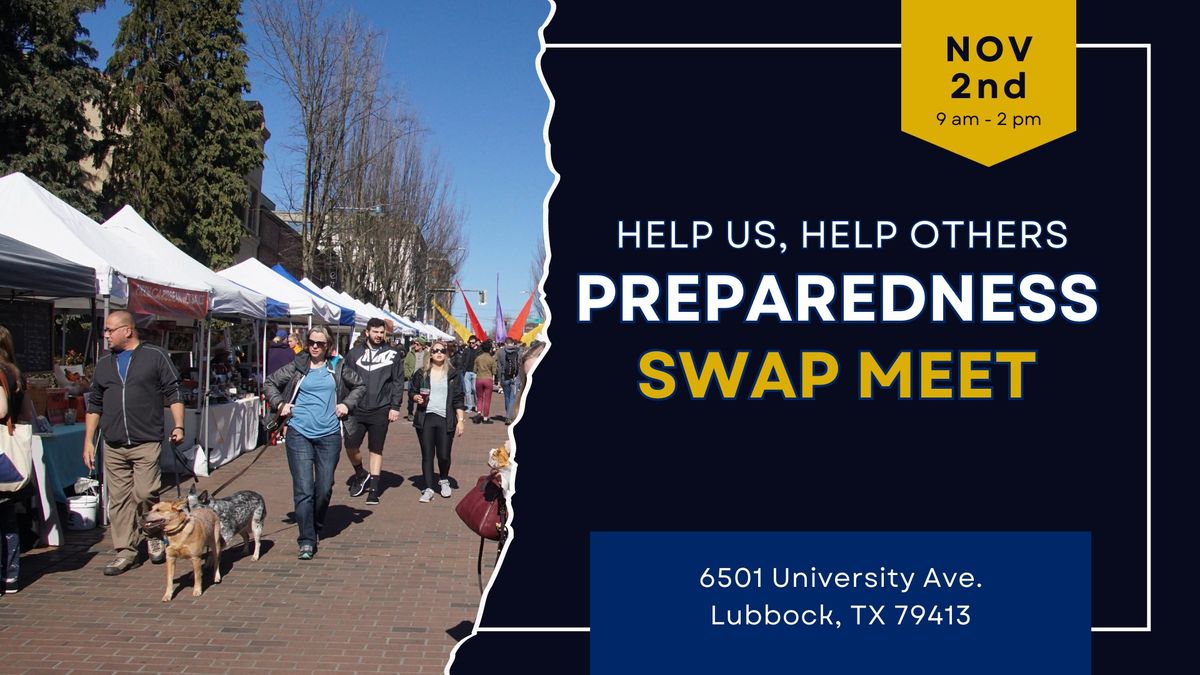 Preparedness Swap Meet