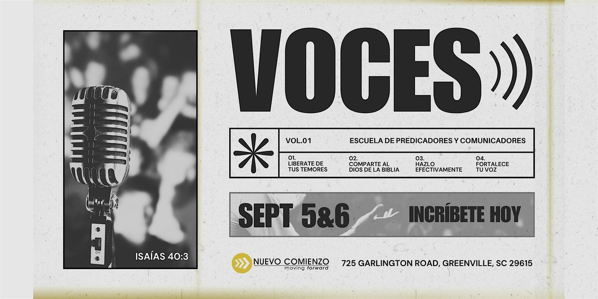 VOCES: Escuela de Predicadores y Comunicadores