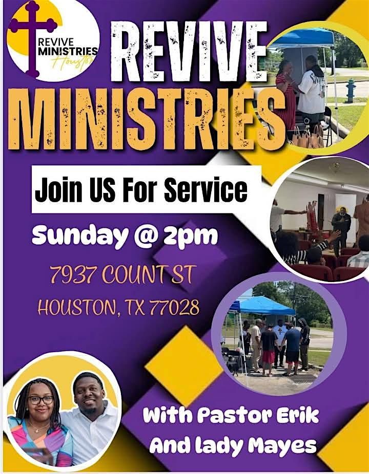 Welcome to Revive Ministries Houston Worship Service!