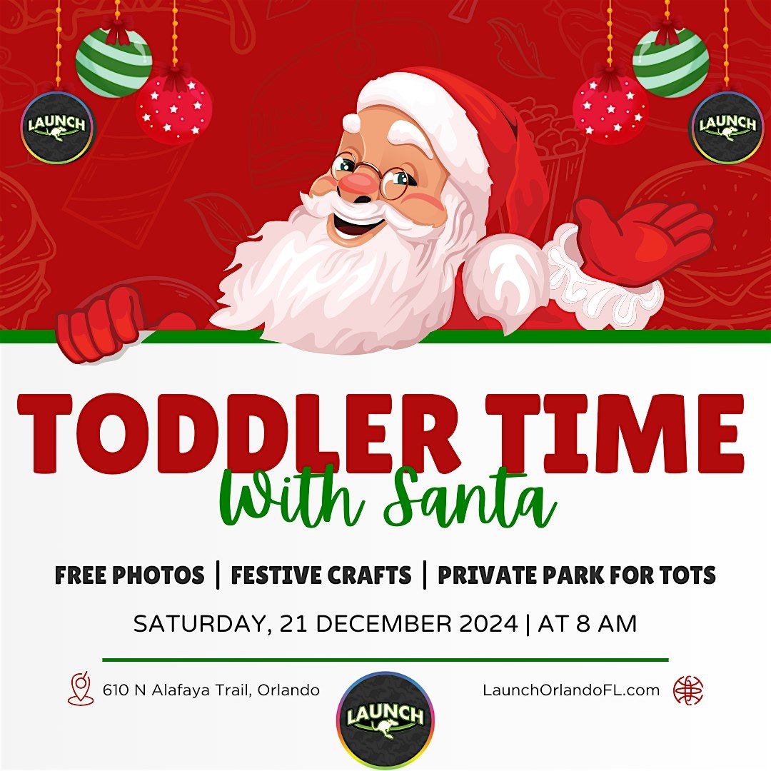 Toddler Time with Santa