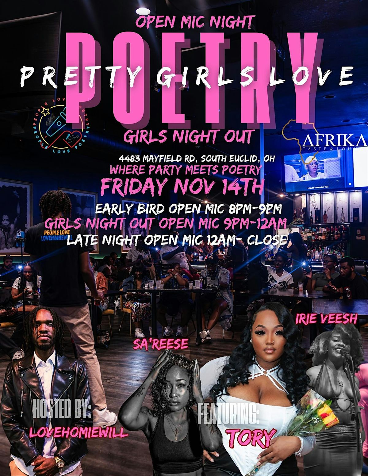 Pretty Girls Love Poetry: Girls Night Out!