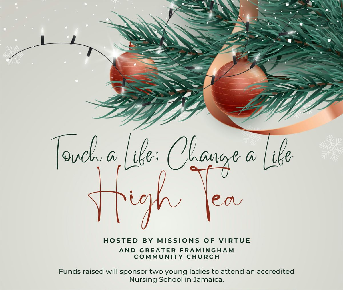 Touch A Life; Change A Life - High Tea 2024