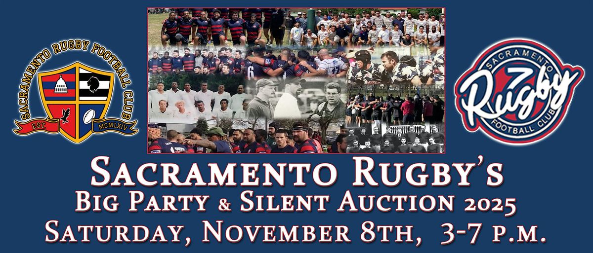Sacramento Rugby\u2019s Big Party and Silent Auction 2025