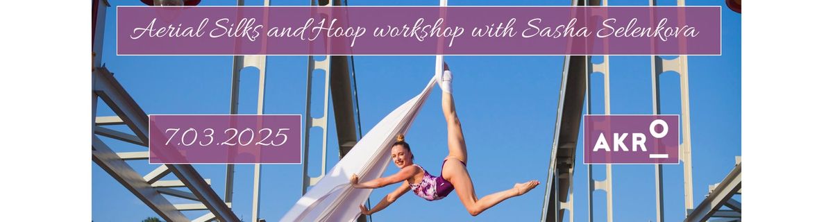 Aerial Workshops with Sasha Selenkova in Pozna\u0144