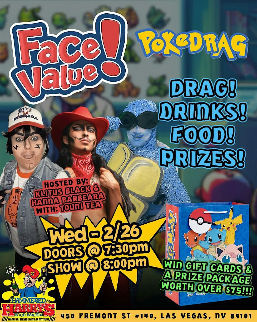 Face Value! A Themed "Guess Who" Parody & Drag Revue