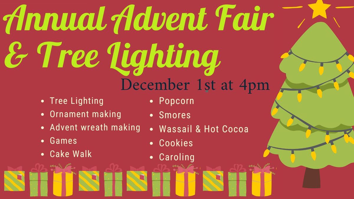 Annual Advent Fair and Tree Lighting