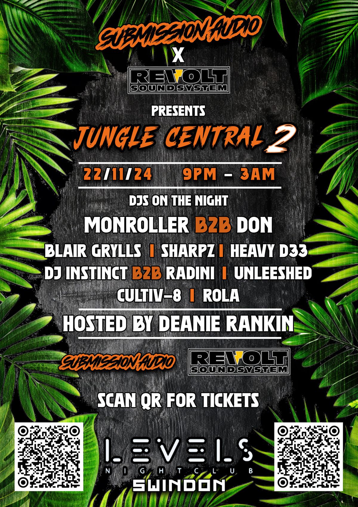 jungle central part 2 - Submission Audio x Revolt sound system