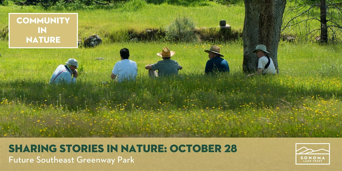 Sharing Stories Together in Nature 10-28-25