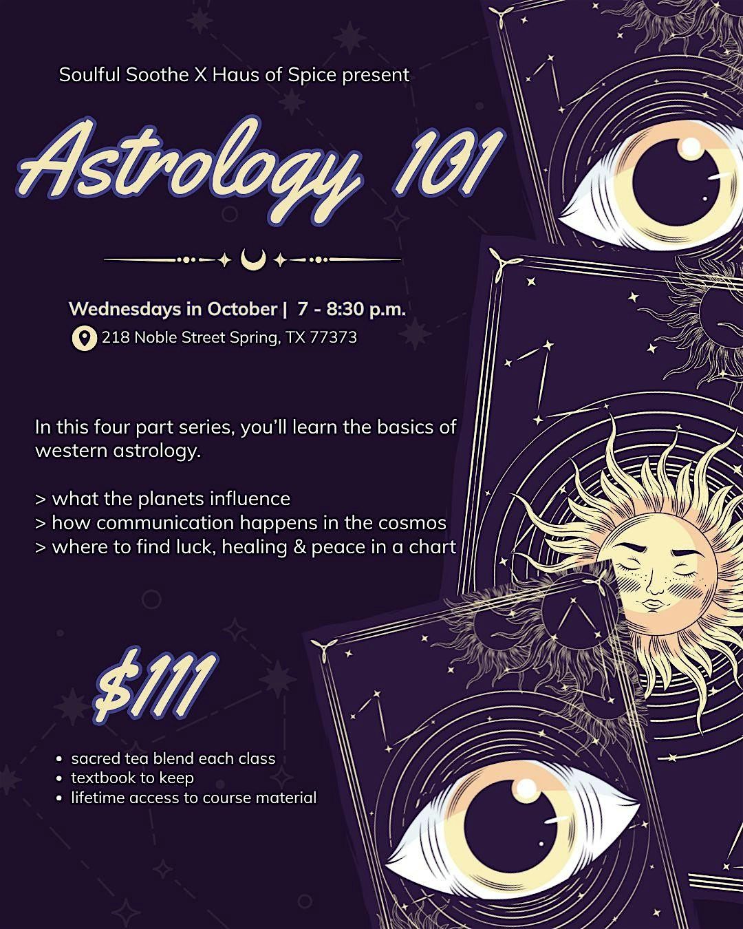 Astrology 101 [Cohort 1]