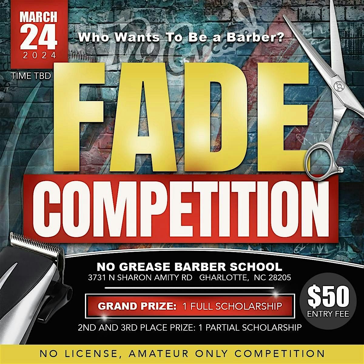 Who Wants To Be  Barber - Fade Competition