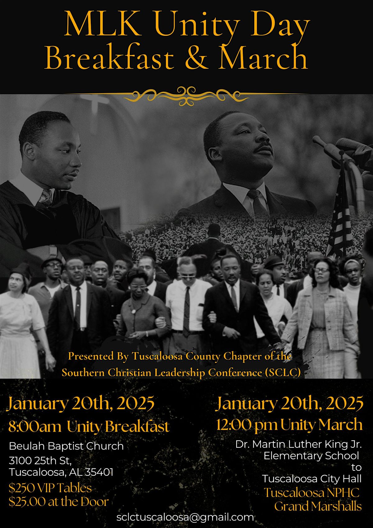 2025  Dr. Martin Luther King Jr. Unity Day - Tuscaloosa County Chapter SCLC