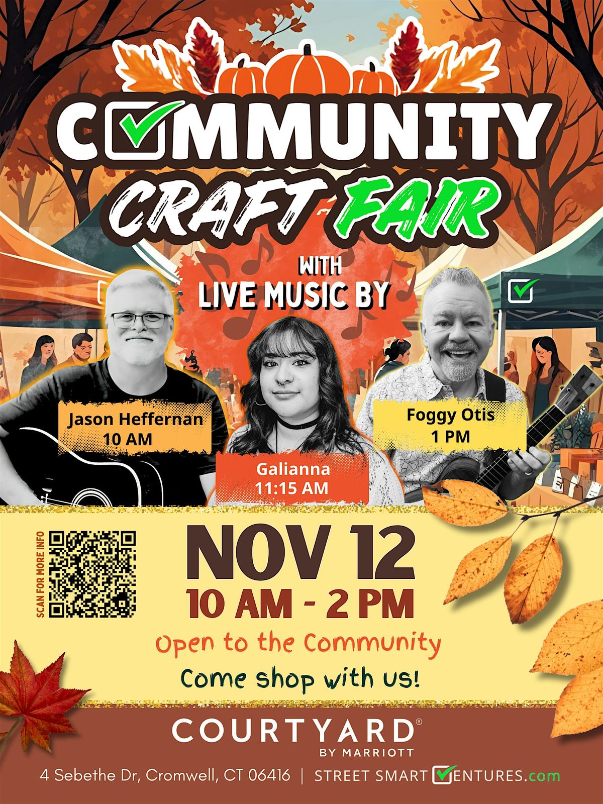 Community Craft Fair - Fall 2025 - Open to the Community!