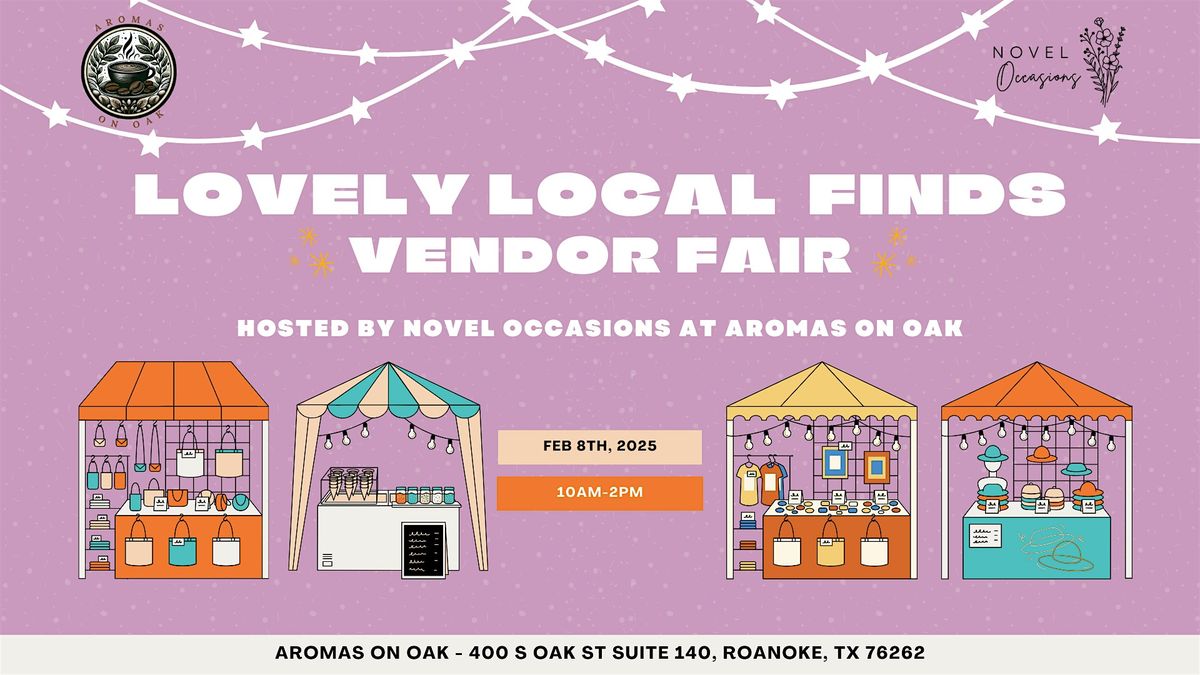 Lovely Local Finds Vendor Fair