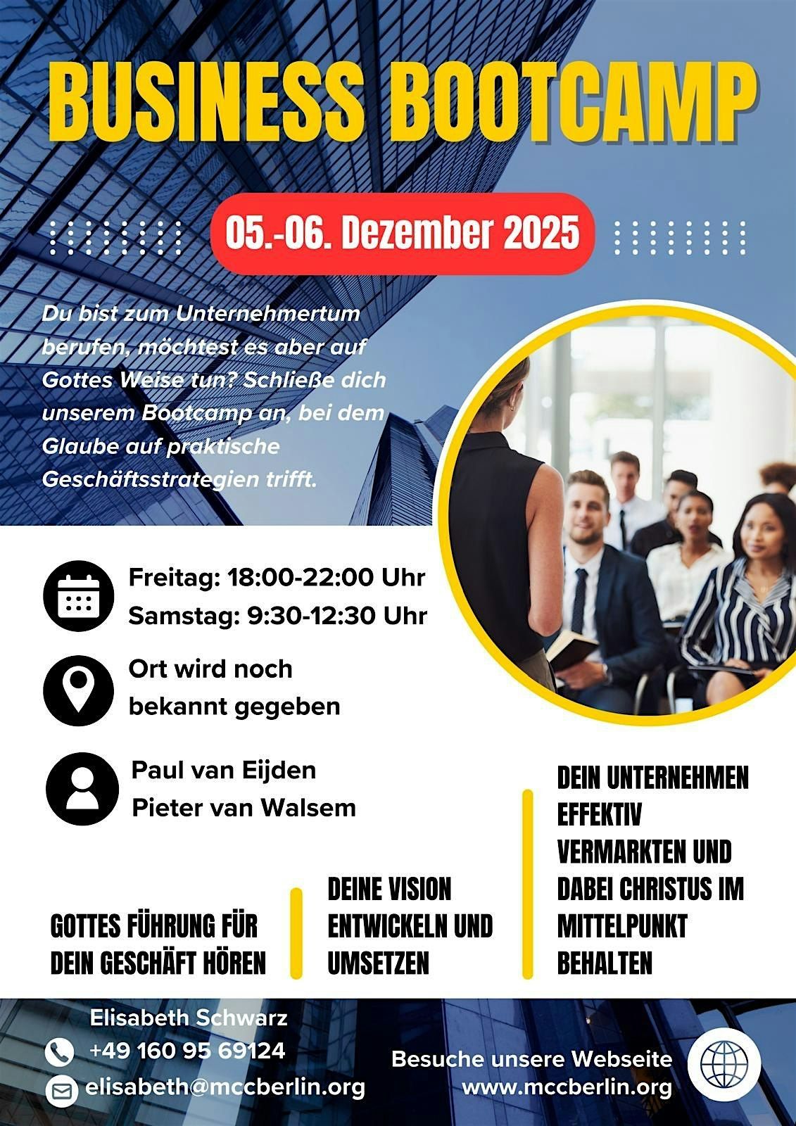 Business Bootcamp ( Kingdom Business Fellowship )