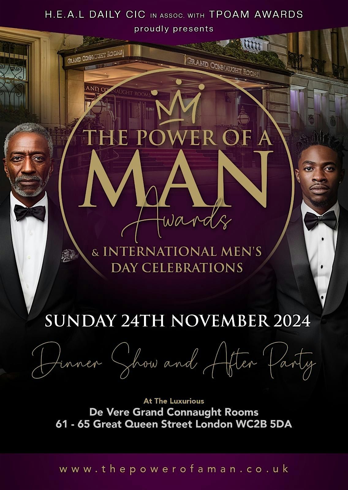 The Power Of Man Awards & International Men's day celebration