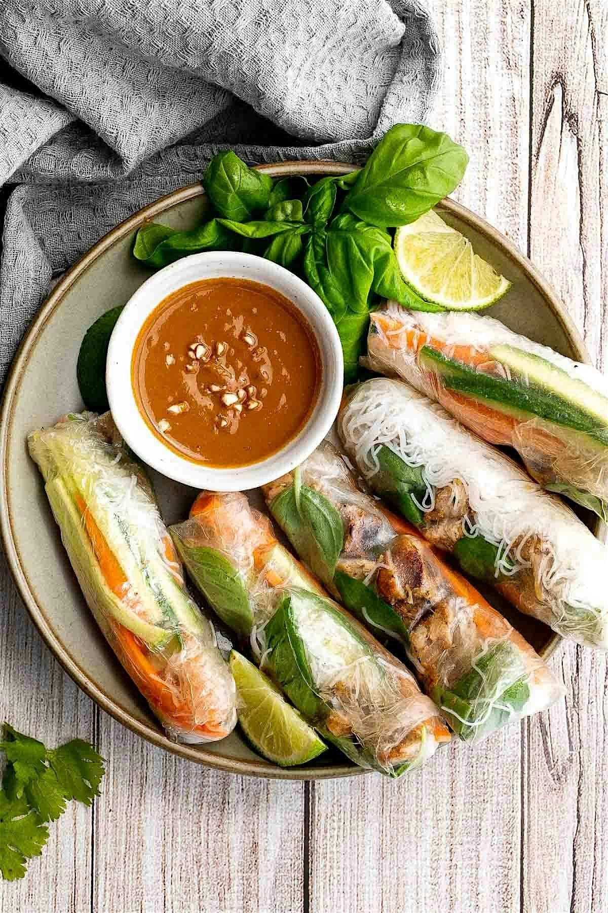Kids Cooking: Let's Make Fresh Spring Rolls!