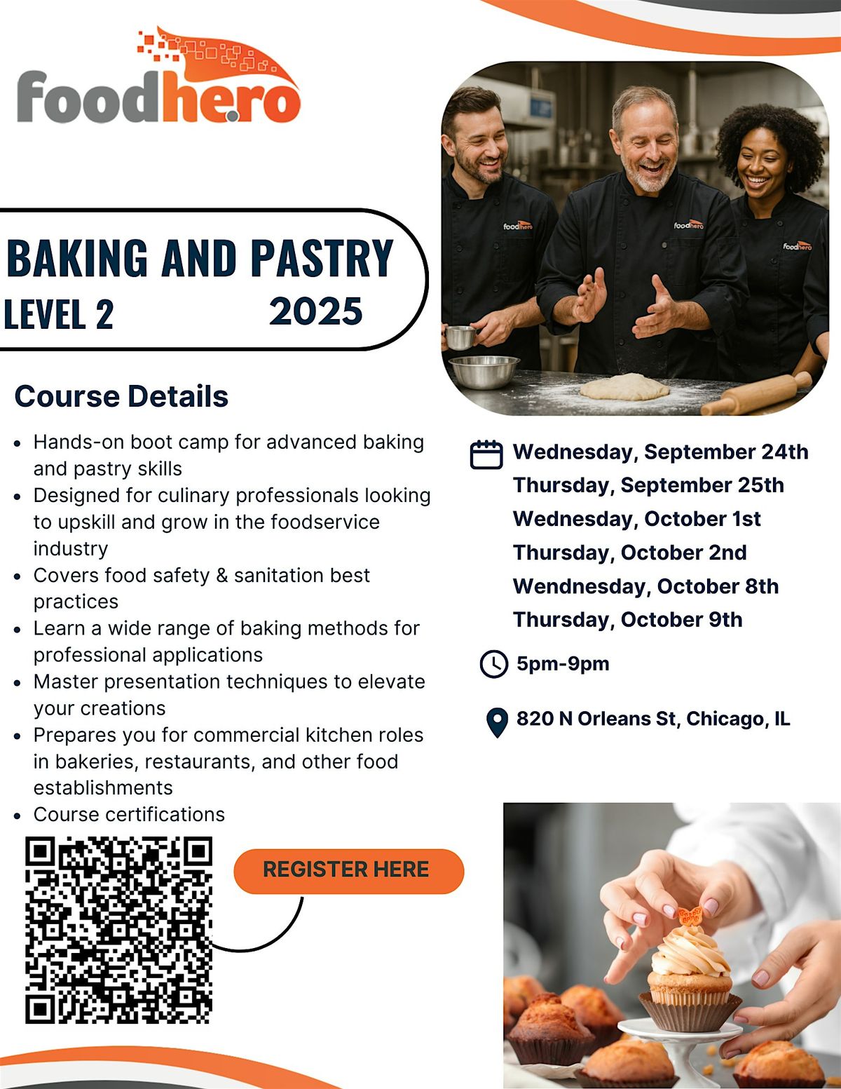 Food Hero: Baking and Pastry Level Two Bootcamp 2025