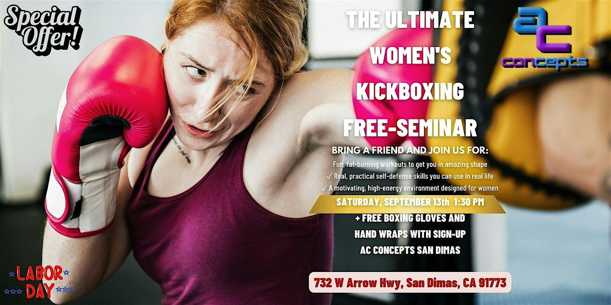 Free Self Defense Kickboxing Seminar