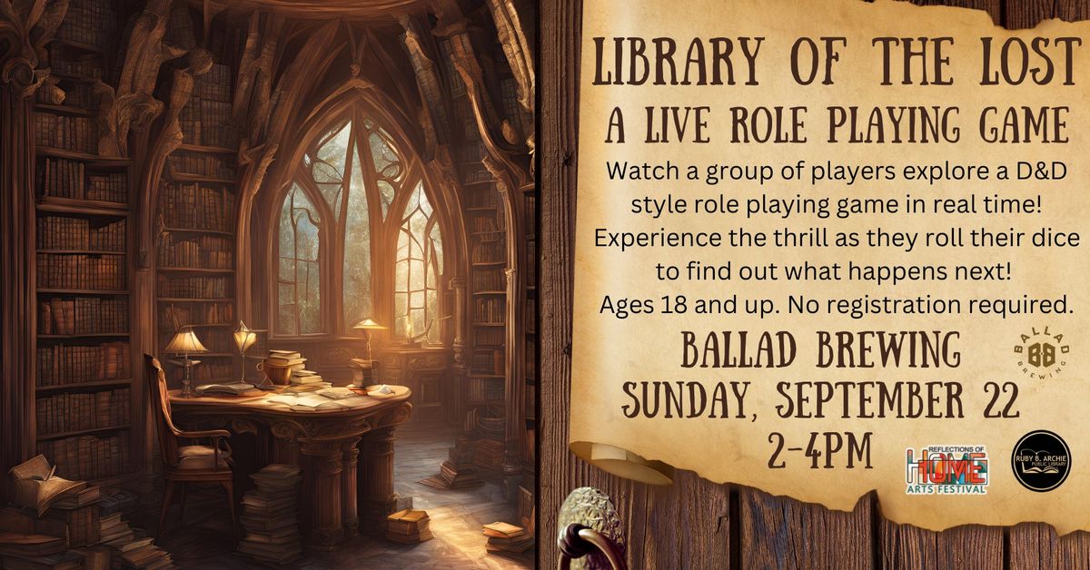 Library of the Lost - A Live Role Playing Game