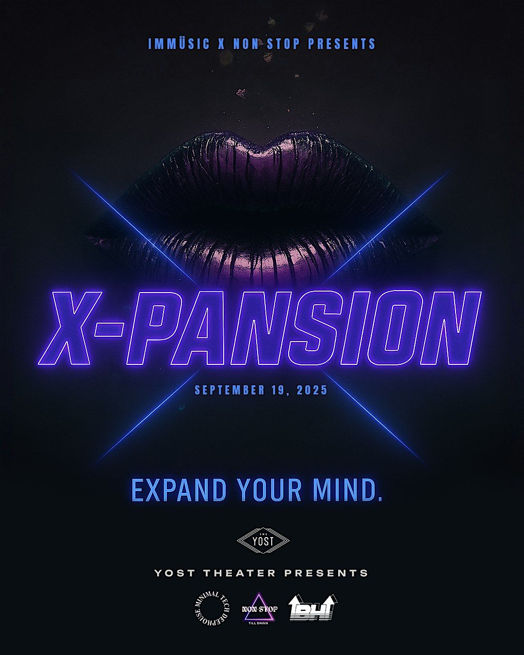 IMMUSIC X NON STOP PRESENTS - X-PANSION EXPAND YOUR MIND TO HOUSE MUSIC