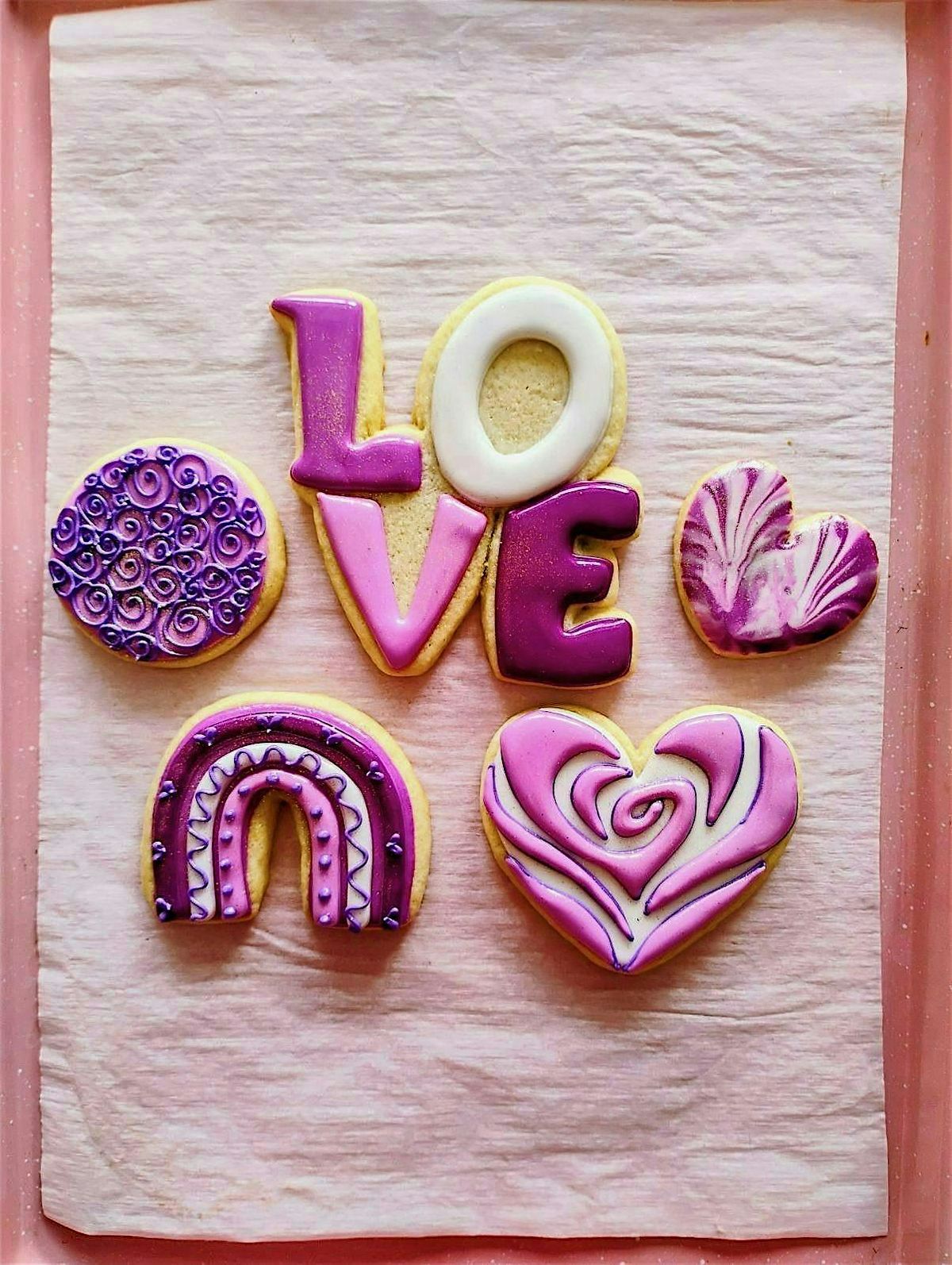 Valentine\u2019s Themed Cookie Decorating Class & Milkshakes!