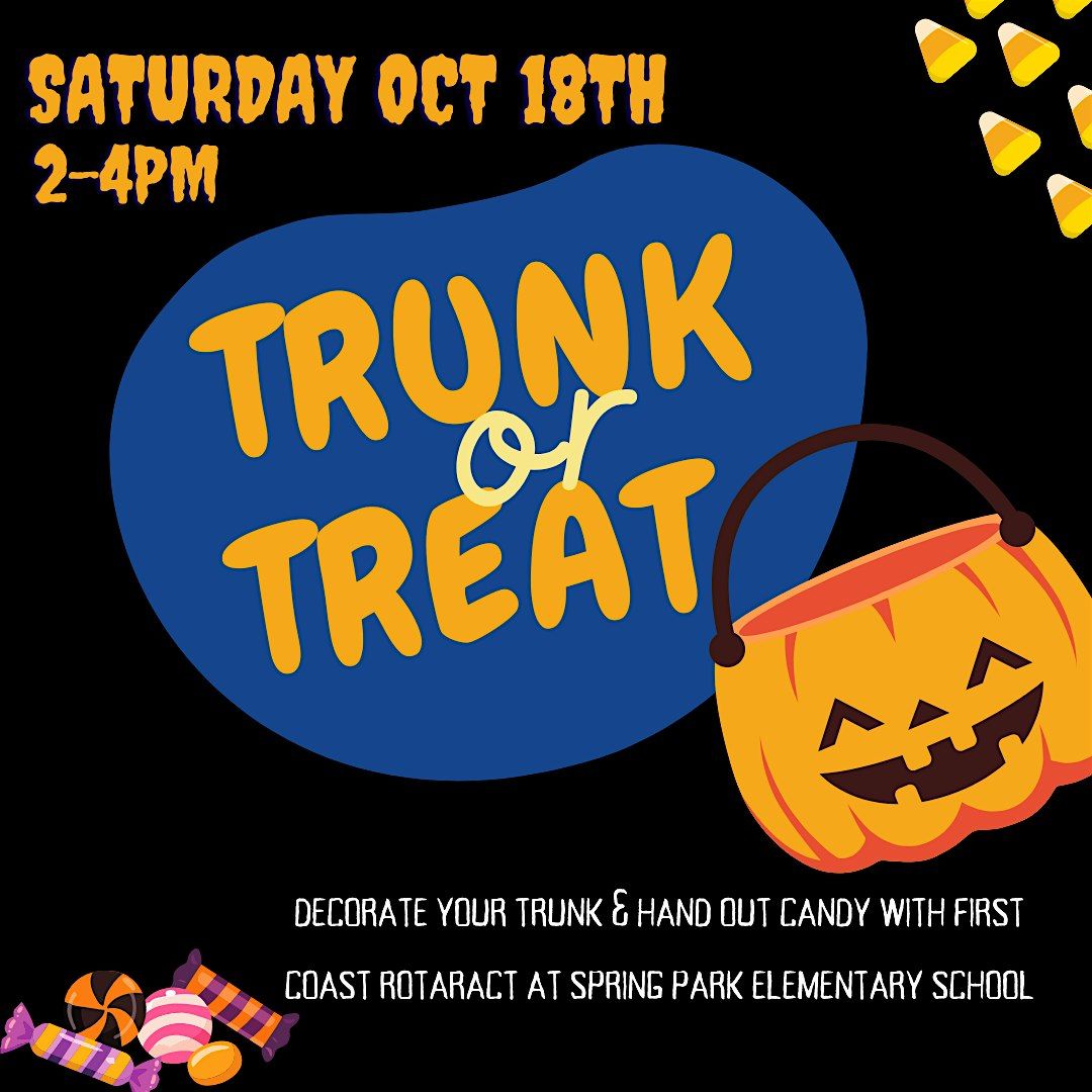 Monthly Volunteer Opportunity: Trunk or Treat