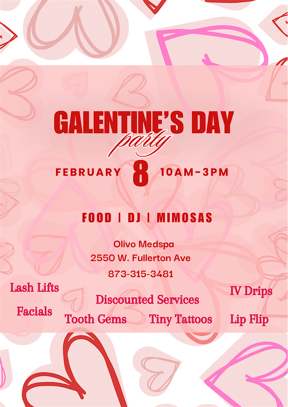 Olivo Medspa Galentine's Day Event