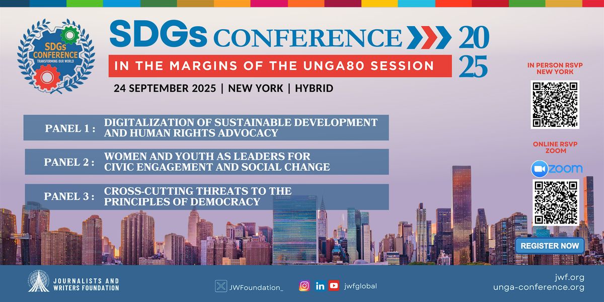 SDGs CONFERENCE 2025: INTHE MARGINS OF THE UNGA 80TH SESSION