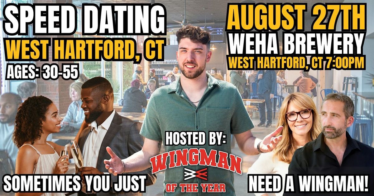 Speed Dating With Wingman Of The Year: West Hartford, CT