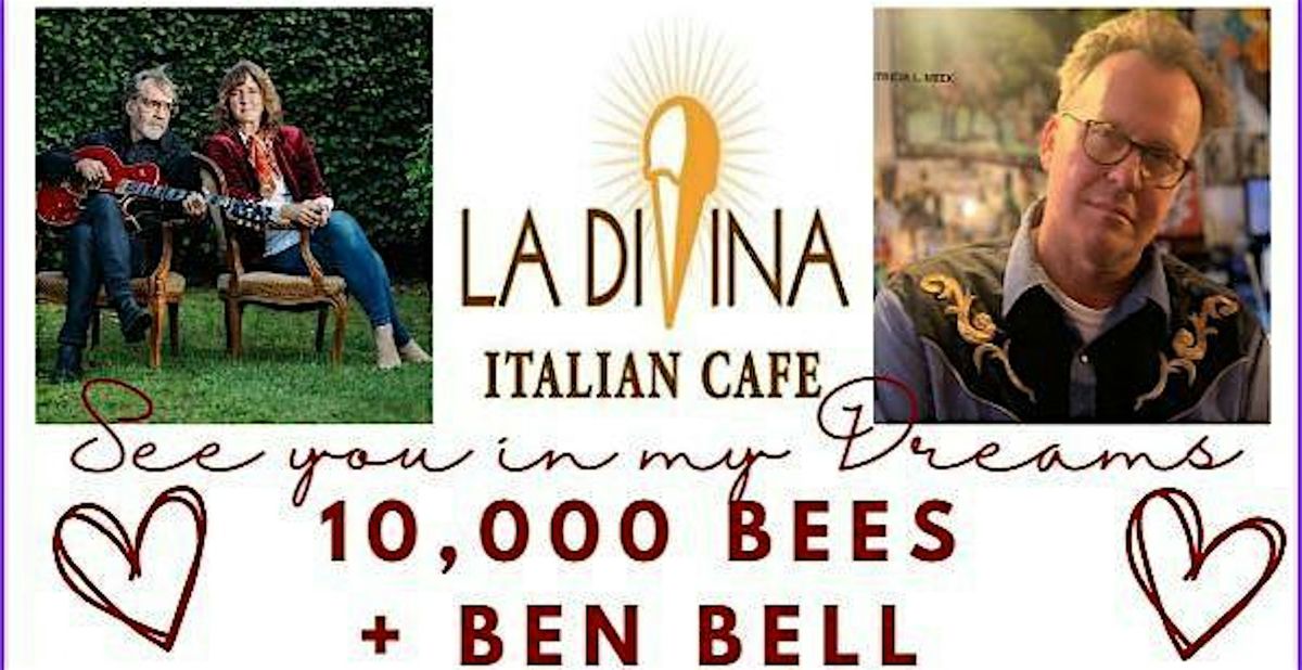 10,000 Bees with Ben Bell:   Live Music Monday Feb 17th 5p-7p