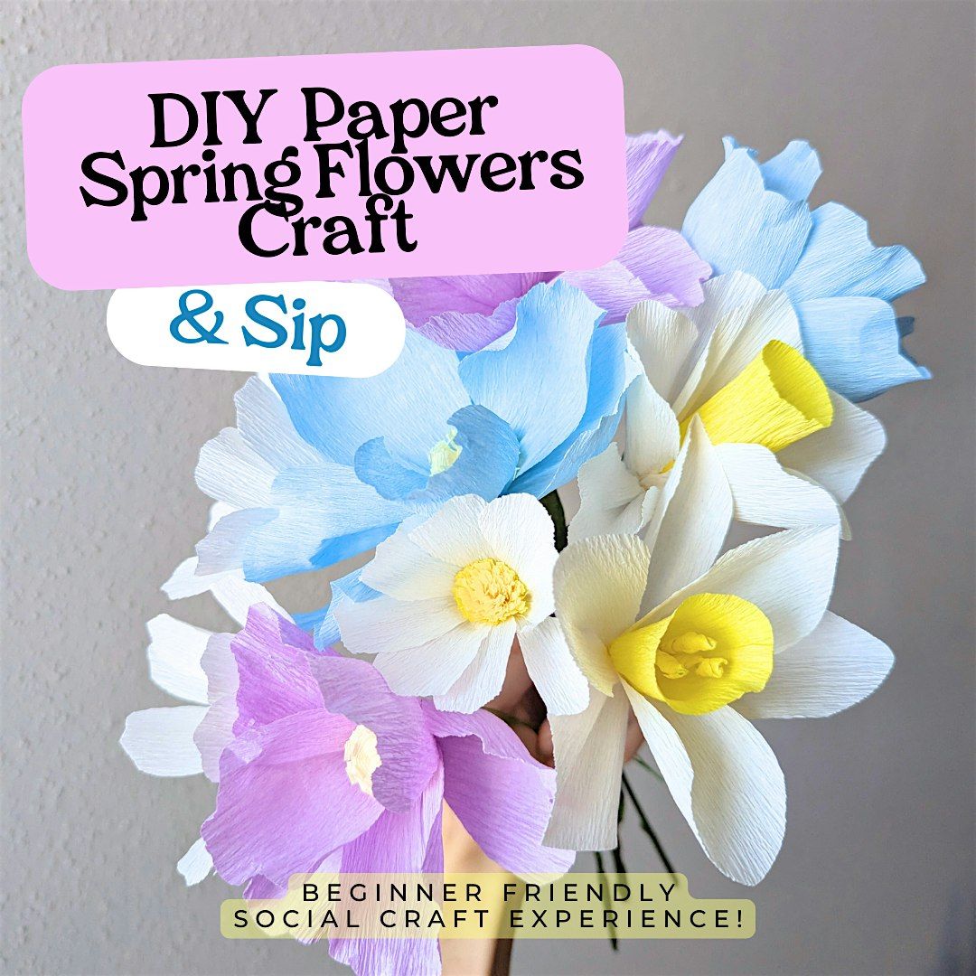 DIY Spring Paper Flowers