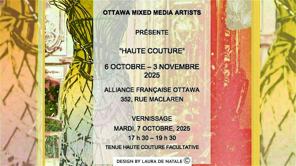 Vernissage de l'exposition "Haute couture 2025"